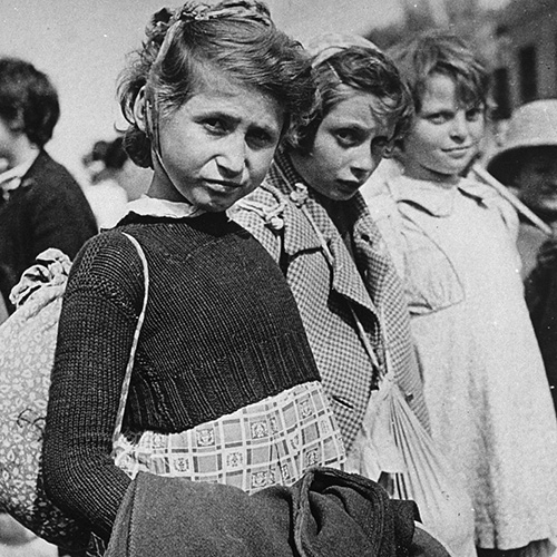 Polish Jewish child refugees in Iran. January, 1942.