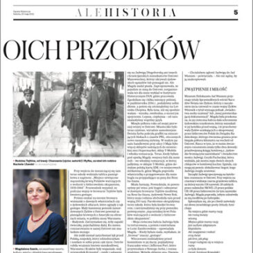 Article in the Polish daily “Gazeta Wyborcza”